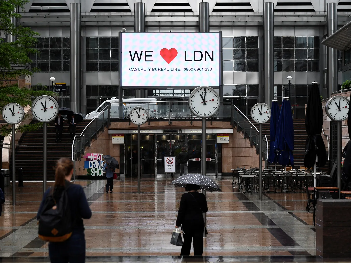 Canary Wharf.