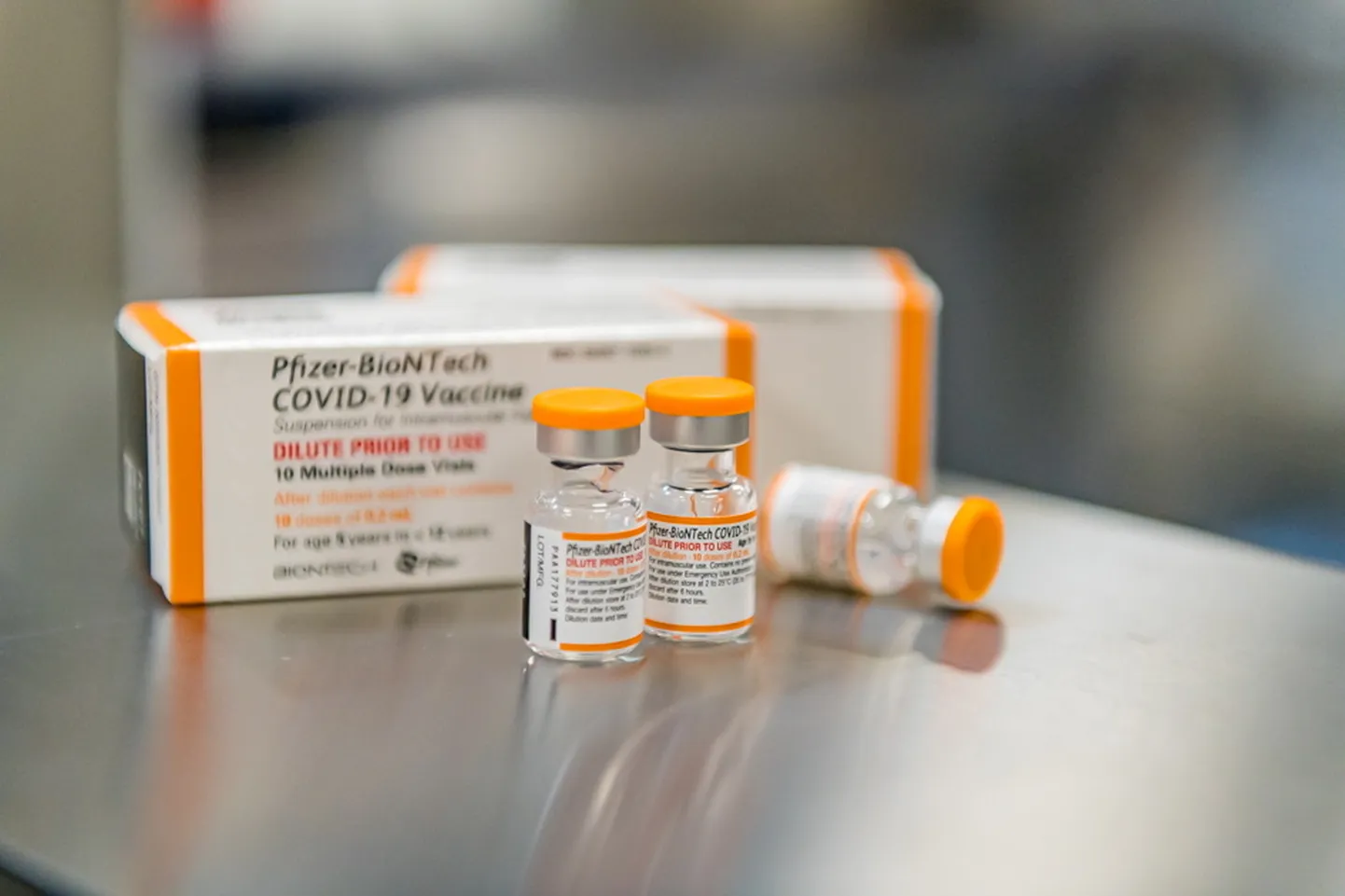 Вакцина от Pfizer и BioNTech.