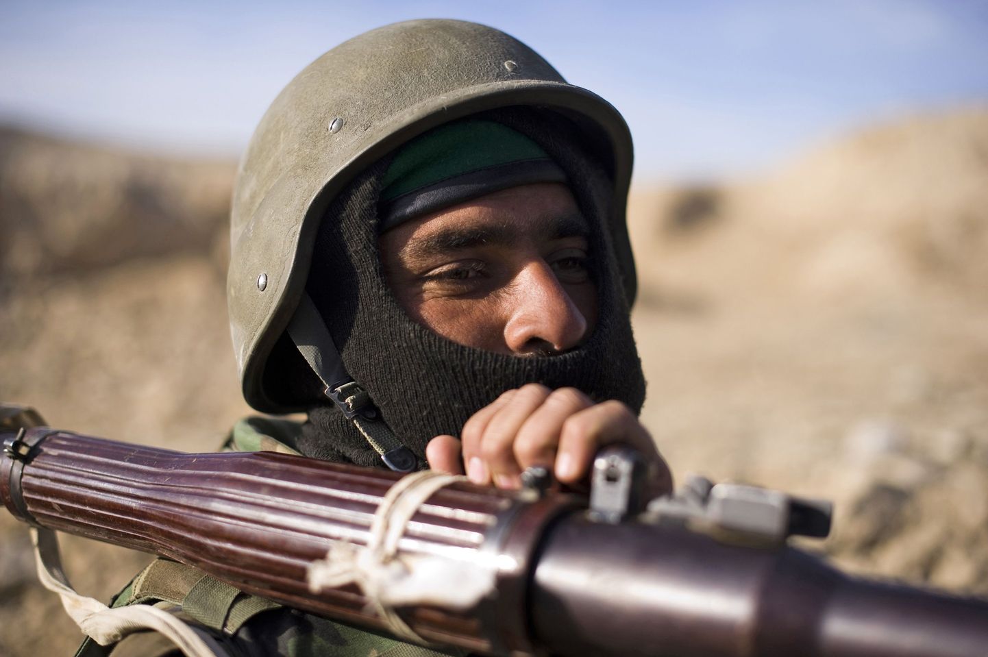 Afgaani sõdur.