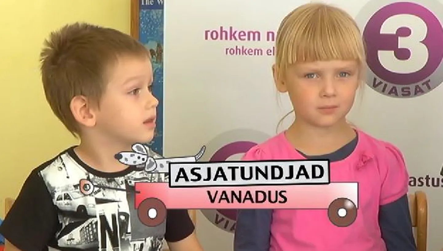 TV3 väikesed asjatundjad: vanad inimesed ei jõua käsipuuni hüpata!