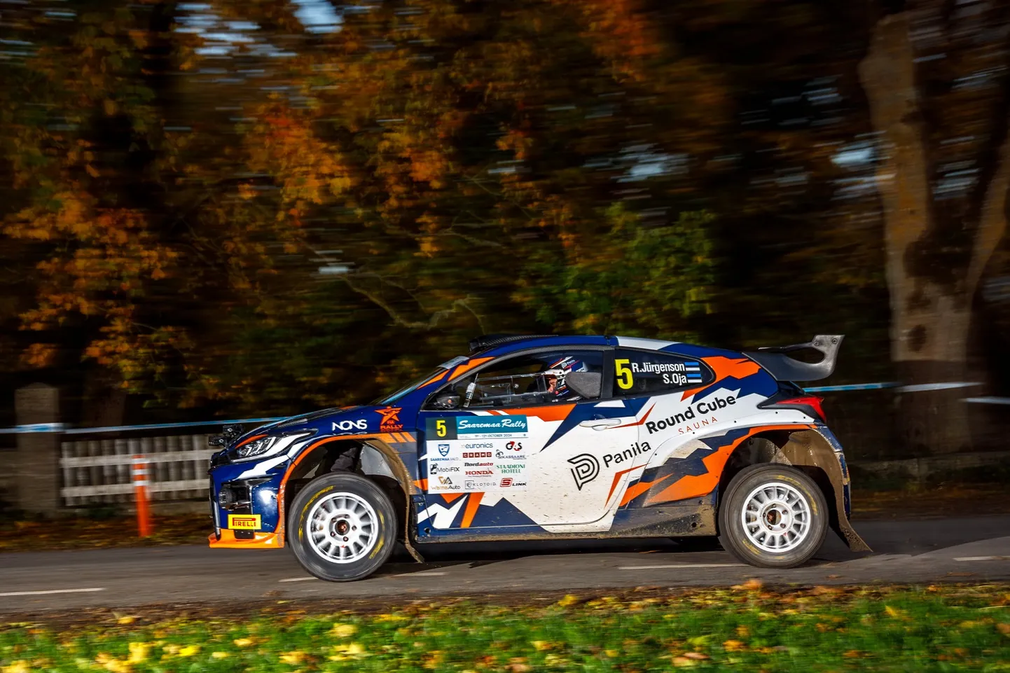 Romet Jürgenson ja Siim Oja Saaremaa rallil