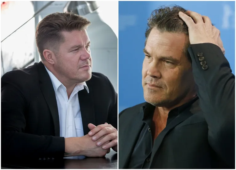 Hannes Võrno ja Josh Brolin.