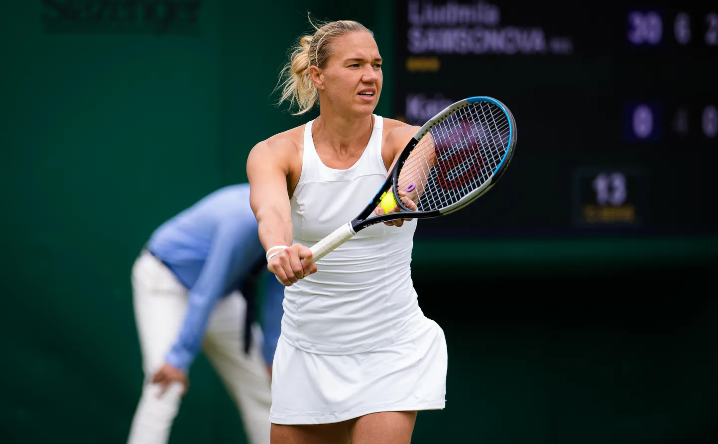 Kaia Kanepi on Wimbledonis jõudnud kahel korral veerandfinaali.