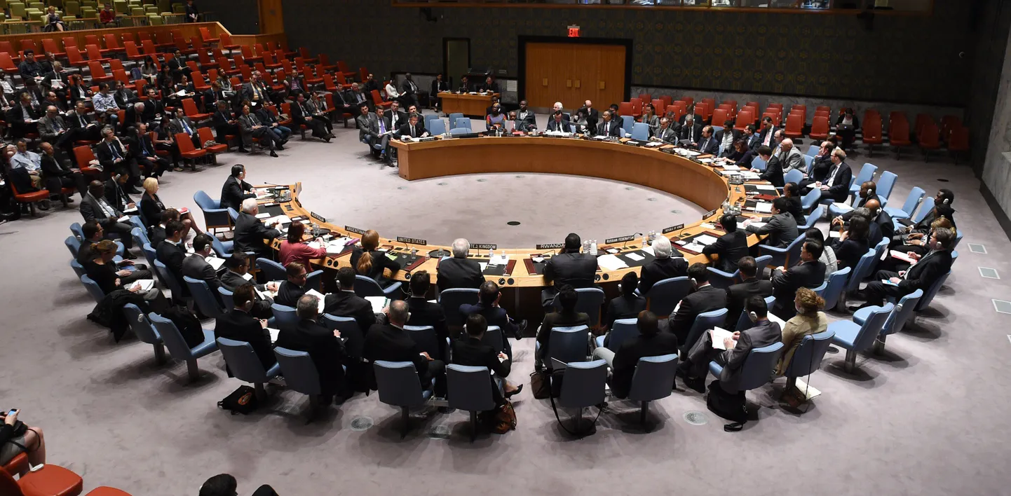 ÜRO Julgeolekunõukogu Ukraina kriisi istung