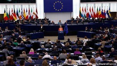 Выступление Урсулы фон дер Ляйен в Европарламенте