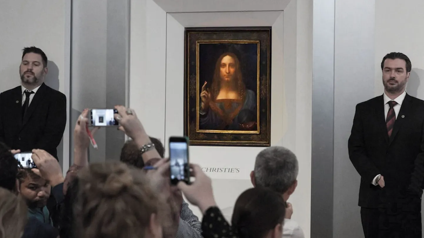 Kaader filmist «Päästja müügiks. «Salvator Mundi» lugu»