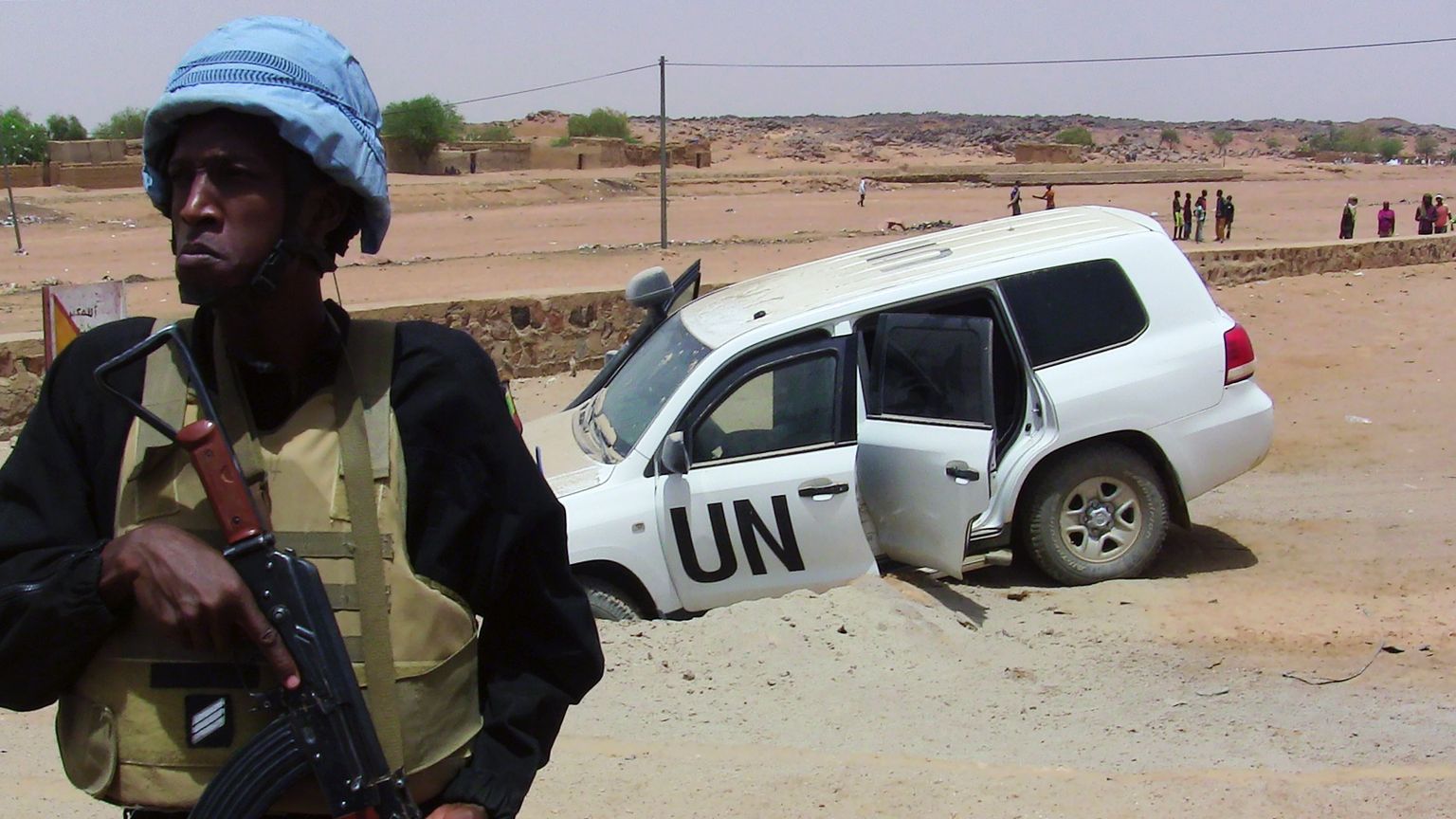 ÜRO rahuvalvajate sõiduk sattus Kidali ümbruses lõhkeseadeldisele ka juulikuus.