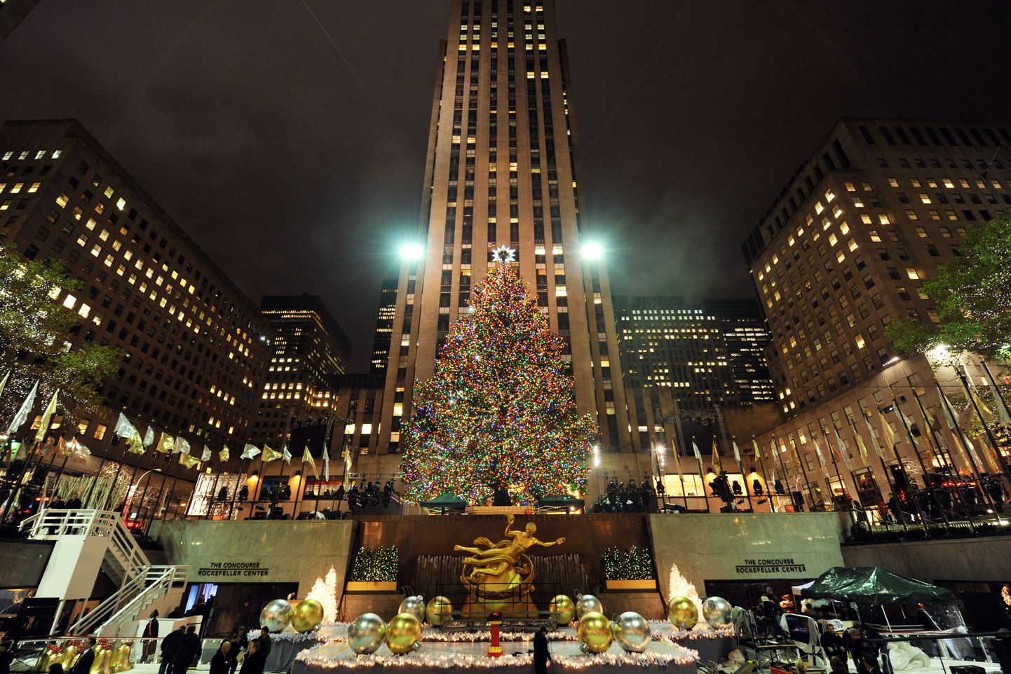 New Yorgi Rockefelleri keskuse kuusepuu