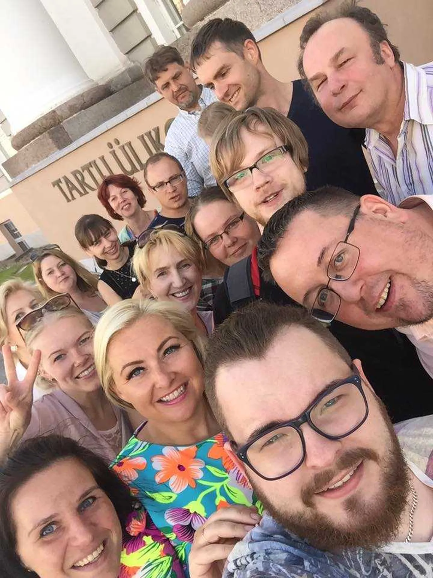 Tartu Ülikooli tudengid.