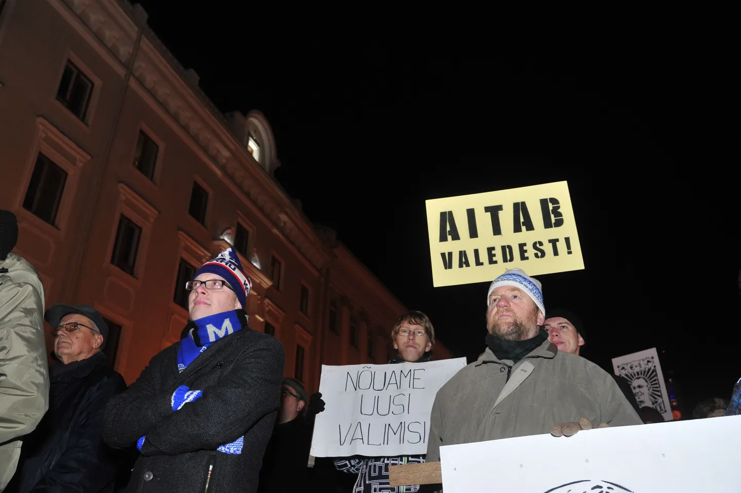 Liikumise «Aitab valelikust poliitikast» meeleavaldus