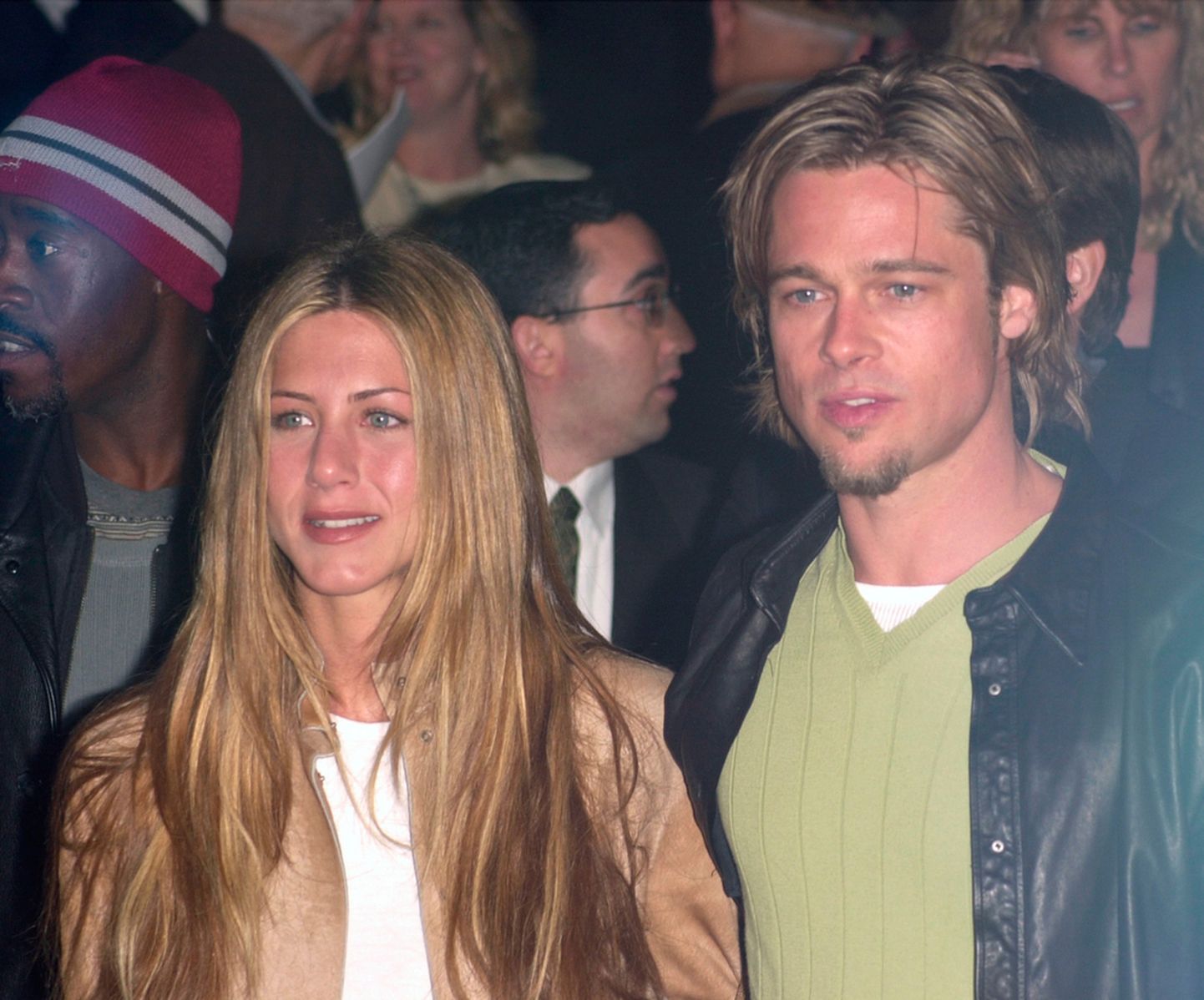 Jennifer Aniston ja Brad Pitt.