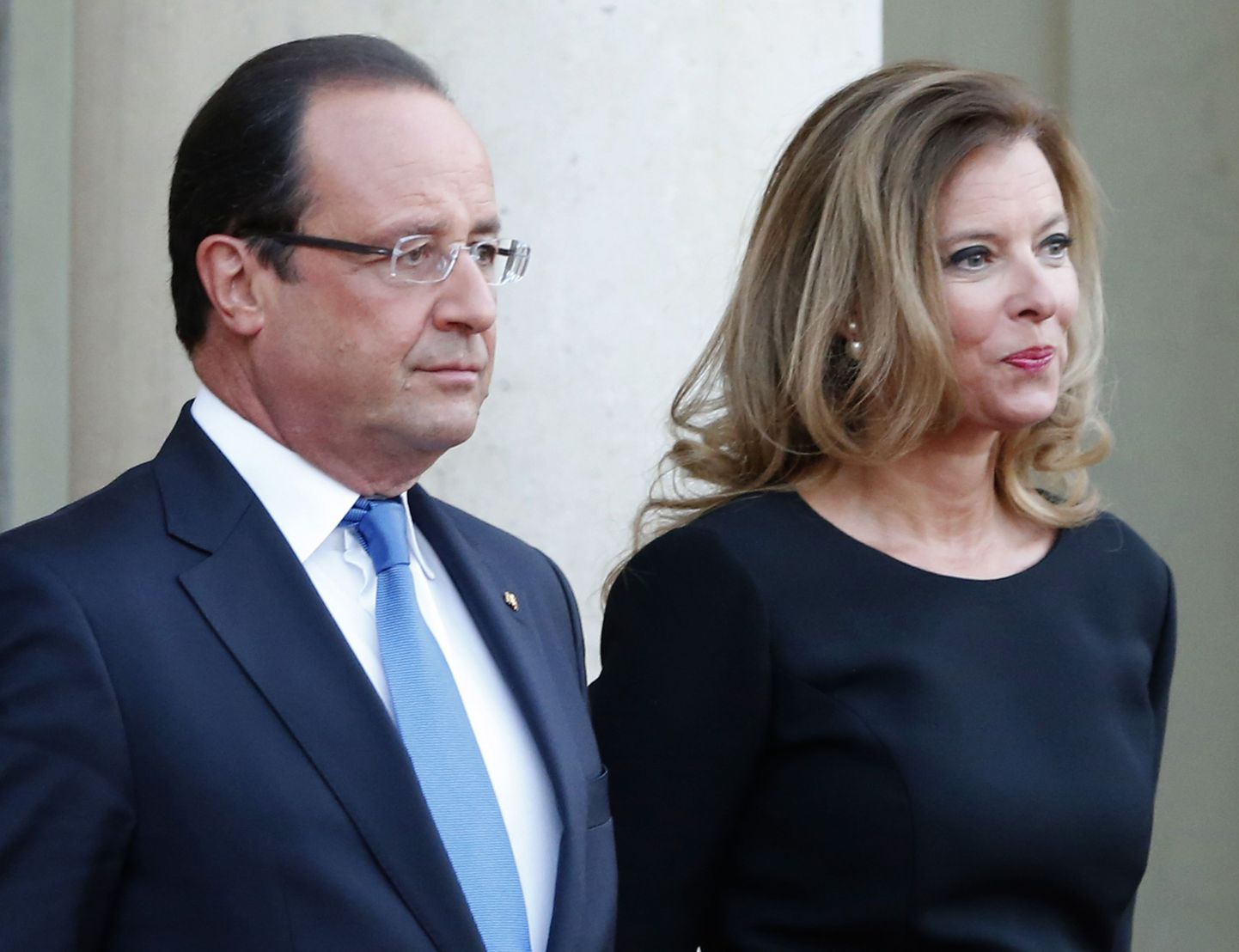 Francois Hollande ja Valerie Trierweiler