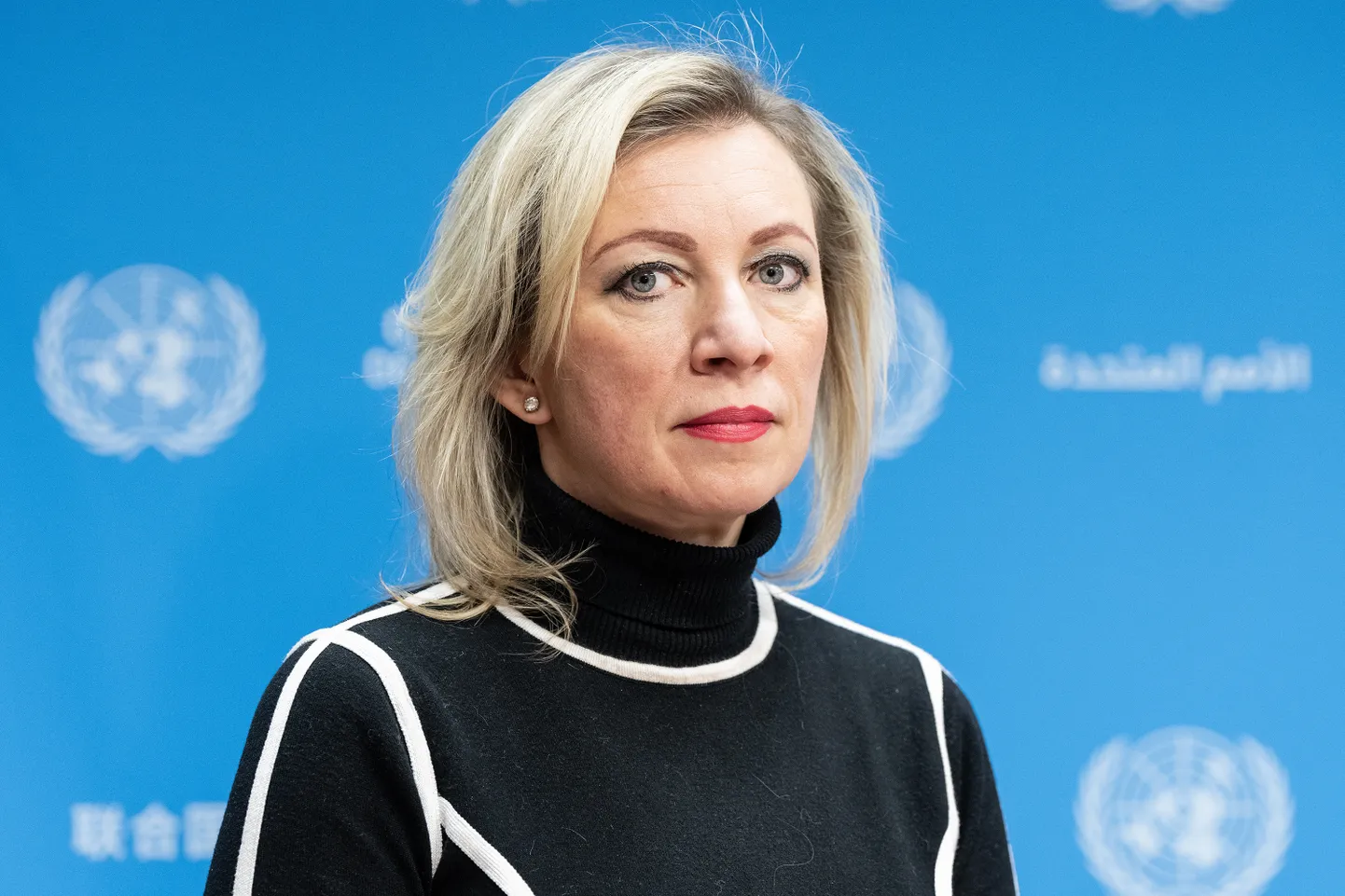 Vene välisministeeriumi ametlik esindaja Maria Zahharova.