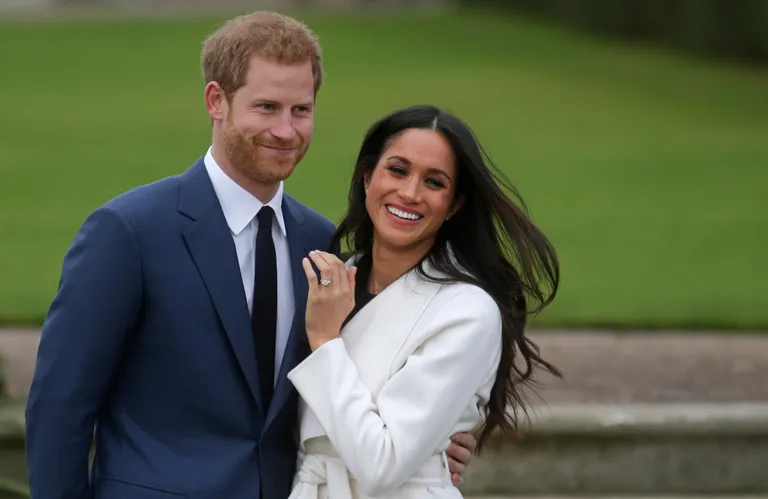 Prince Harry with Meghan Markle