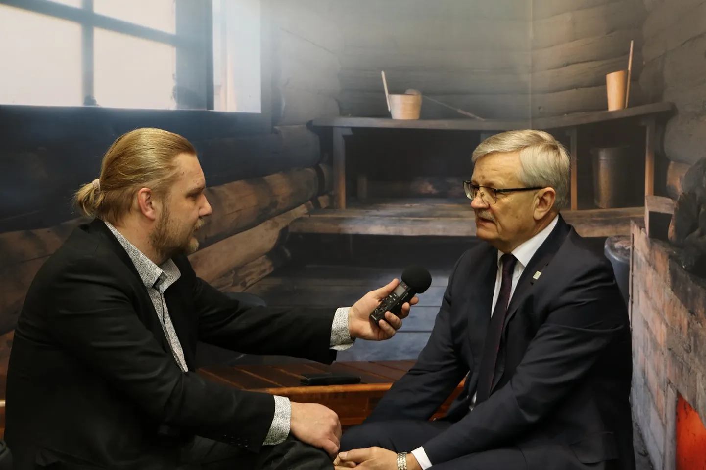Intervjuu virtuaalses suitsusaunas