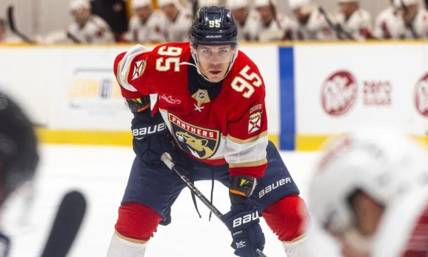 Latvijas hokejists Sandis Vilmanis