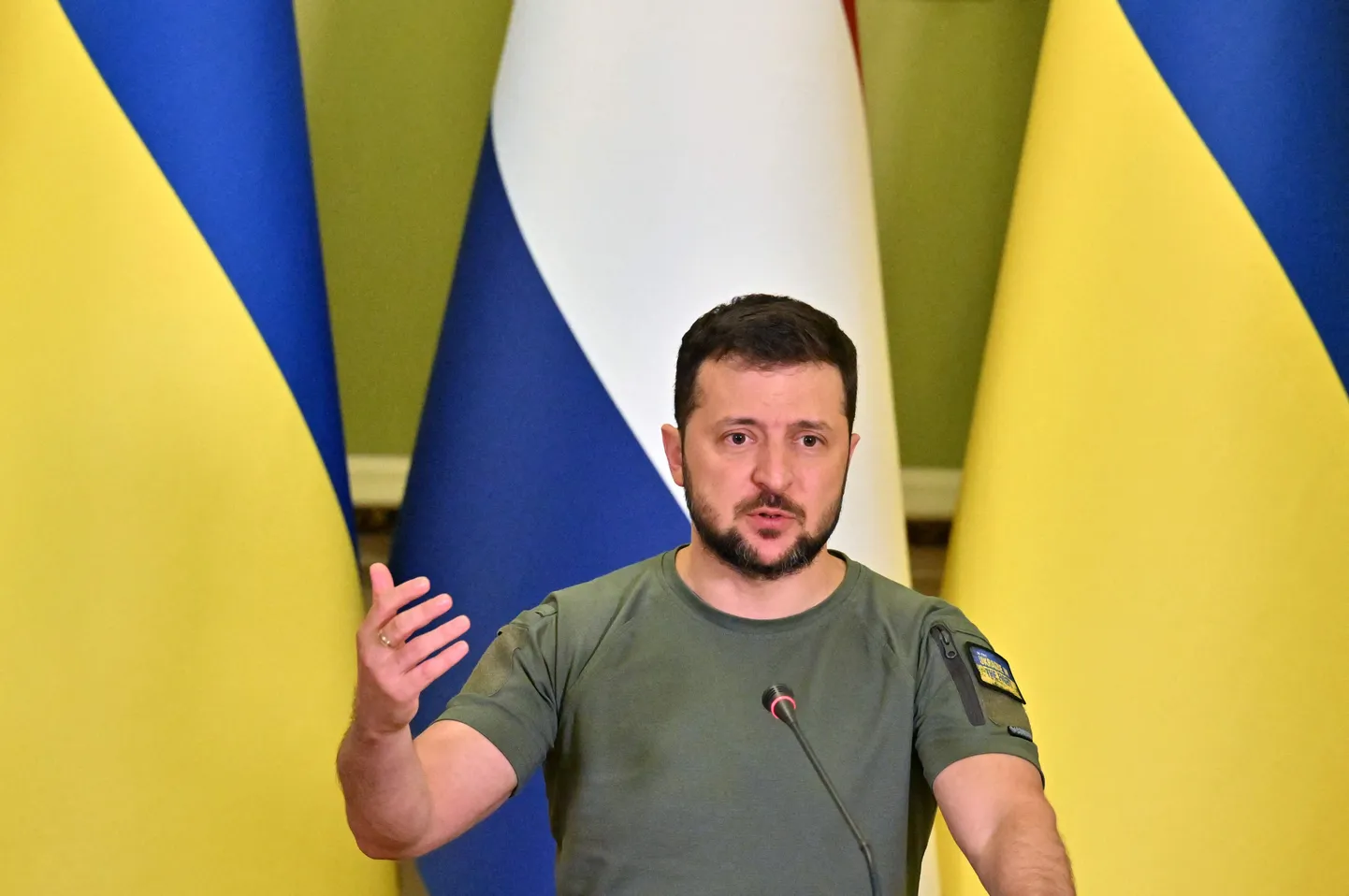 Ukraina president Volodõmõr Zelenskõi.