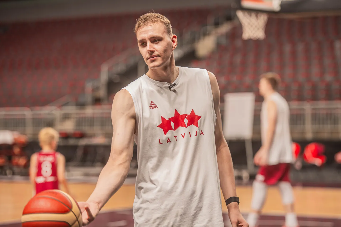 Latvijas basketbolists Anžejs Pasečņiks