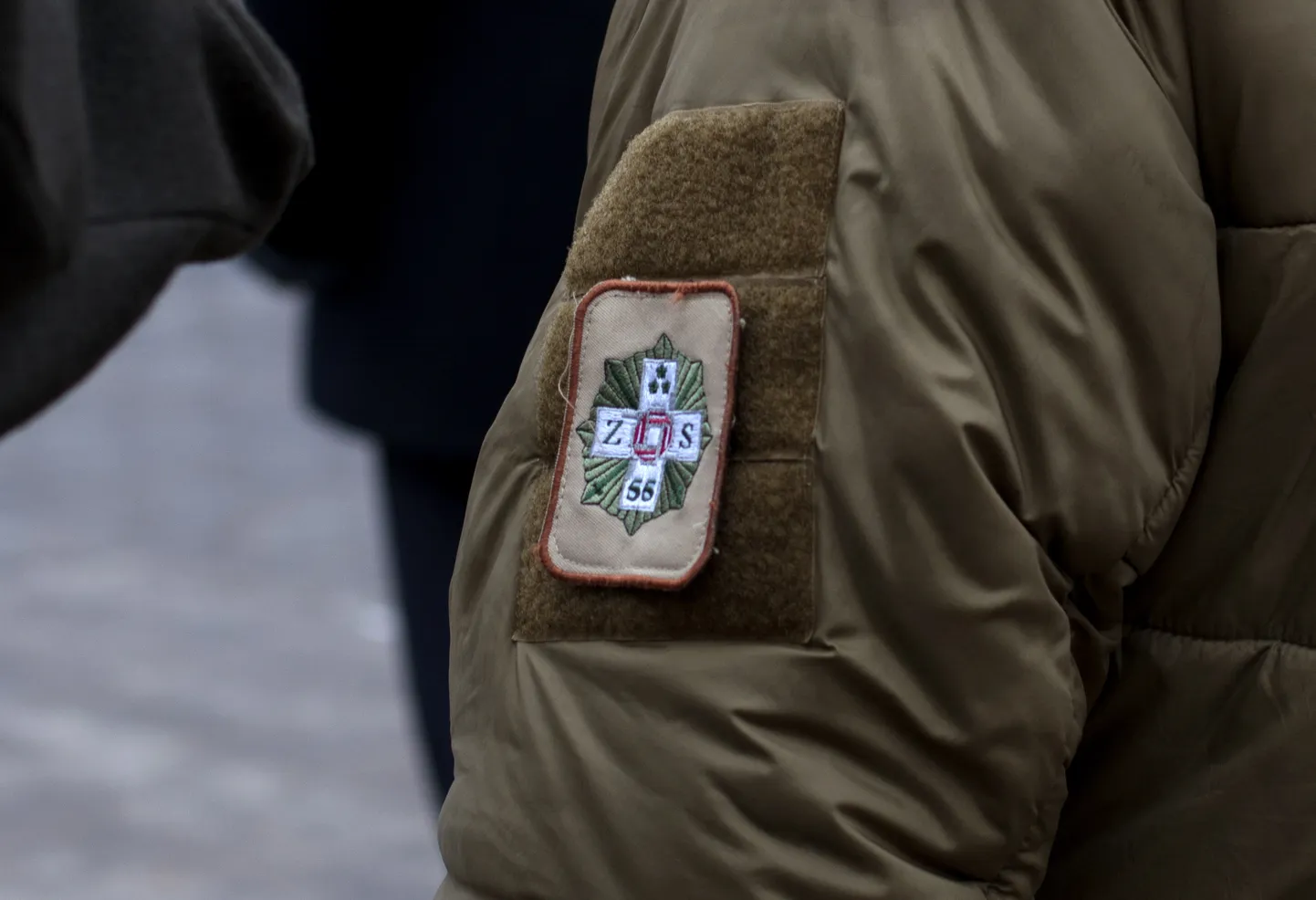 Läti kaitseliitlase embleem.