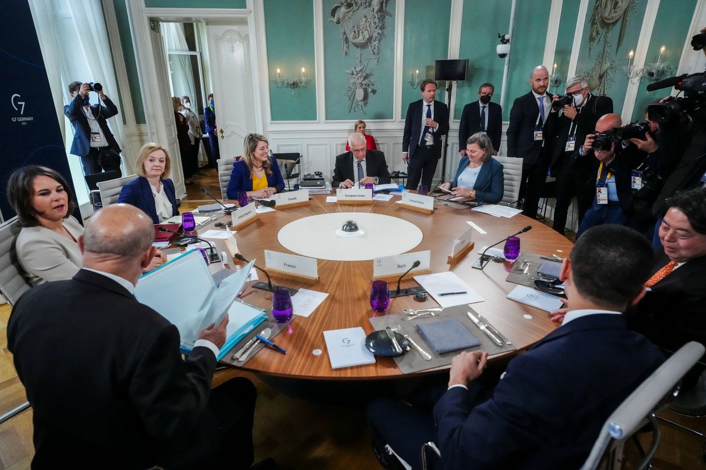 G7 valstu ārlietu ministru sanāksme Vācijā