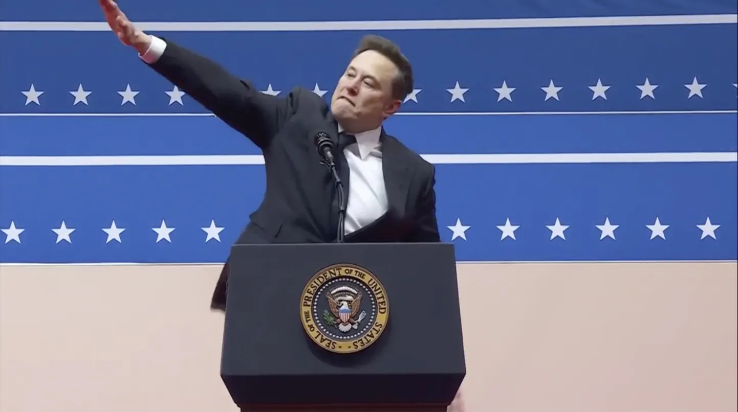 Elon Musk tegi 20. jaanuaril 2025 Washingtonis USA presidendi Donald Trumpi ametisse astumise üritusel žesti, mida avalikkus tõlgendas kui natsitervitust.