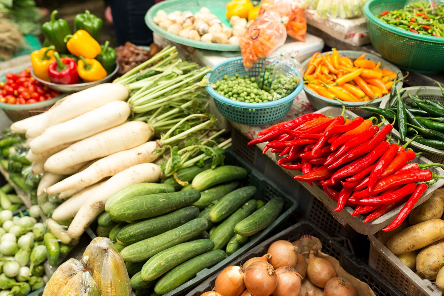 Köögiviljade söömine parandab ainevahetust.