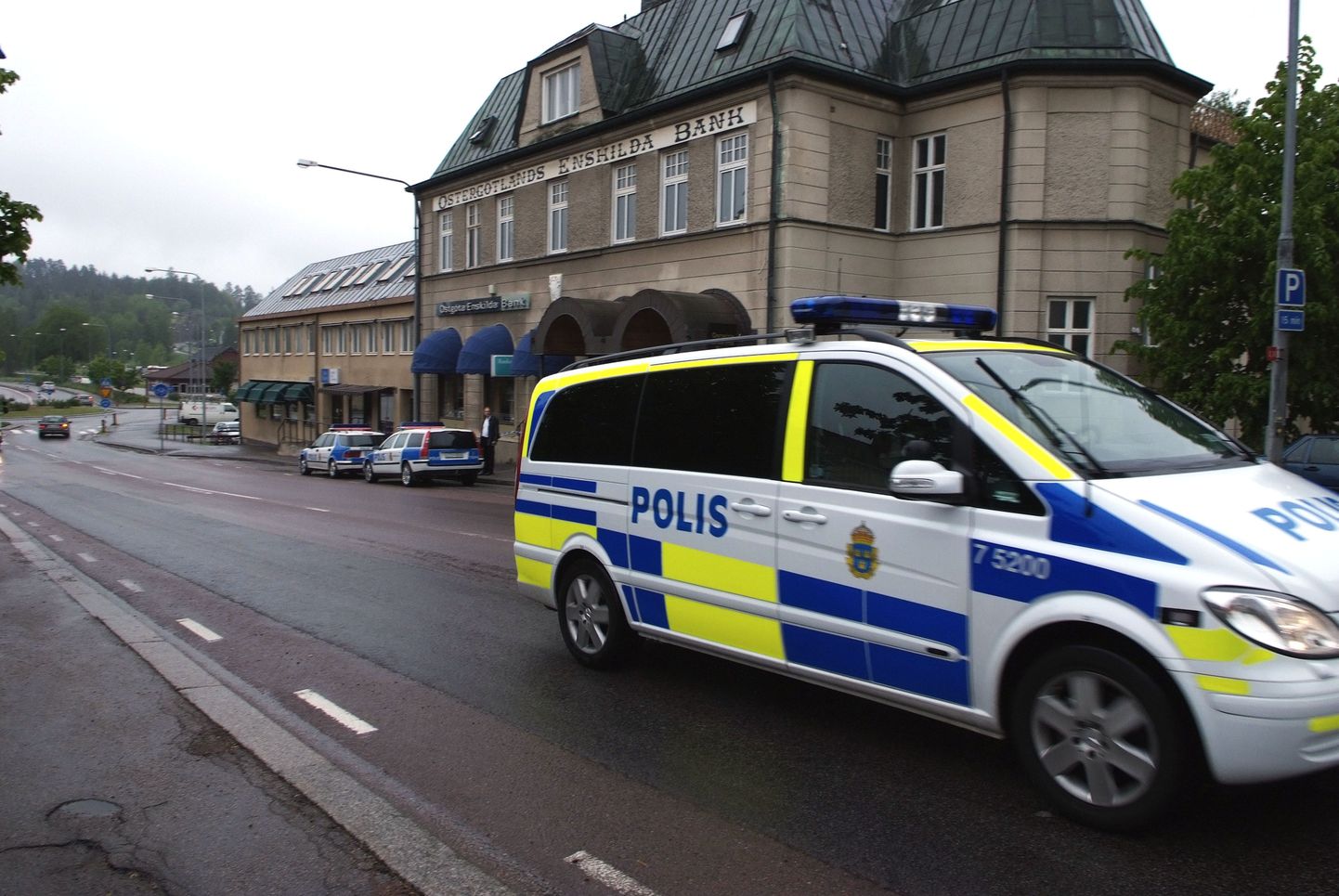 Rootsi politsei sõidukid.