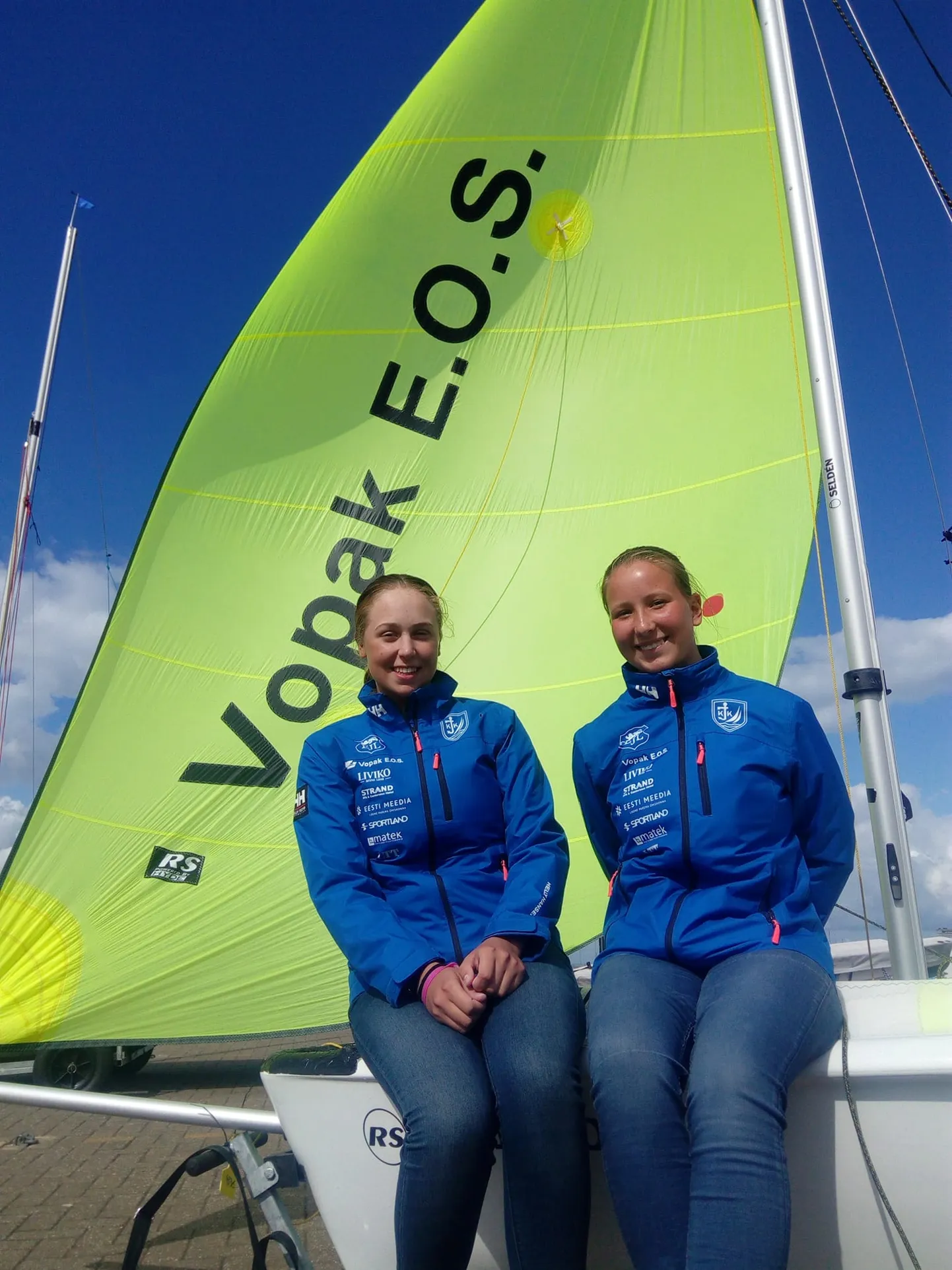 Veronika Kuvatova ja Hannah Tuulas