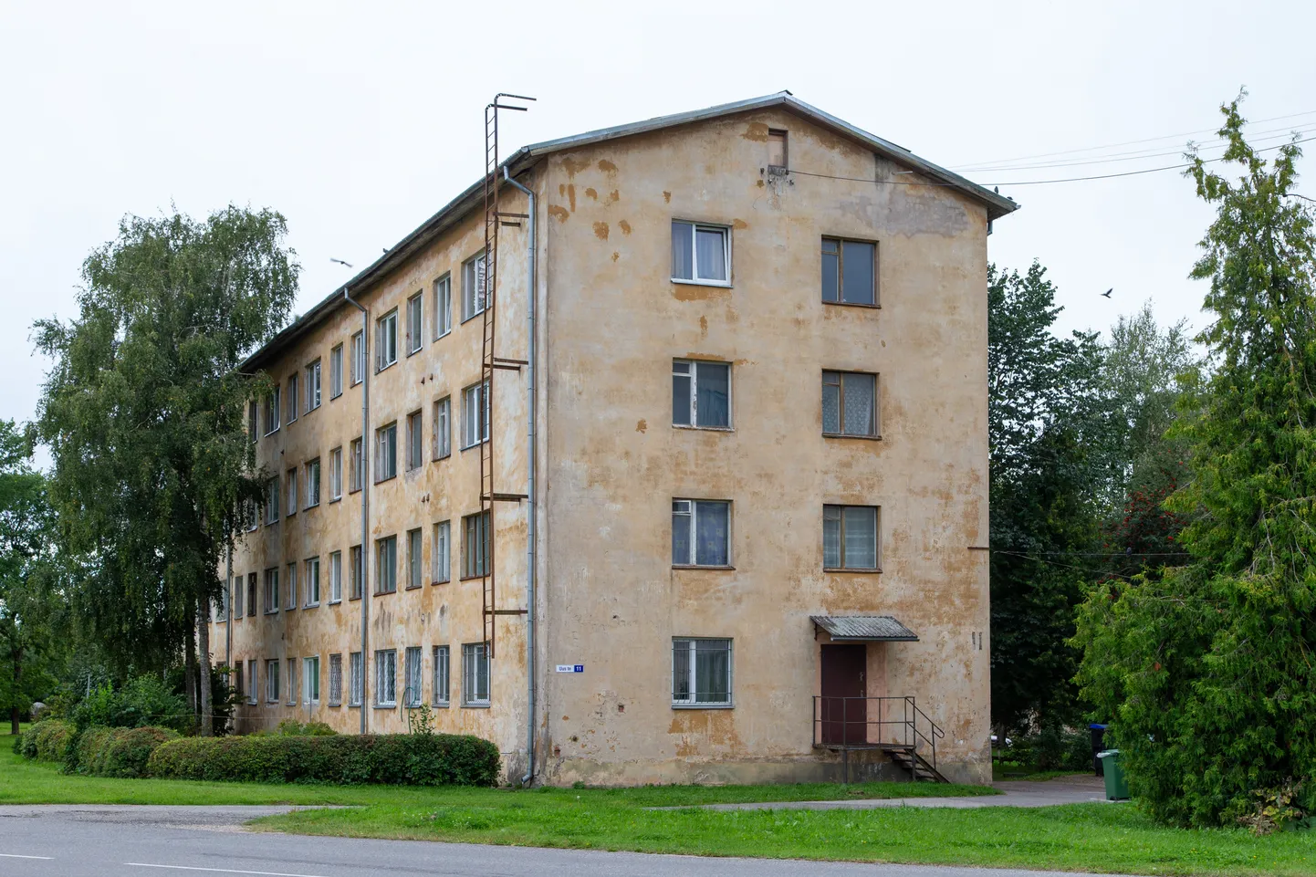 Kohtla-Järvel Uus tn 11 paiknev maja on elanike kinnitusel endiselt kasutuskõlblik.