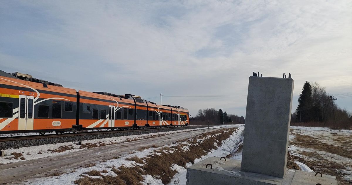 Nesăbuința constructorului de infrastructură leton încetinește trenul Tartu