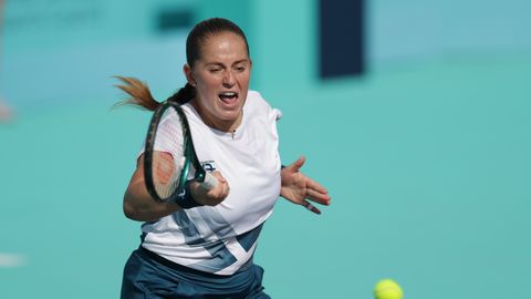 Остапенко вышла в четвертьфинал парного турнира в Дохе