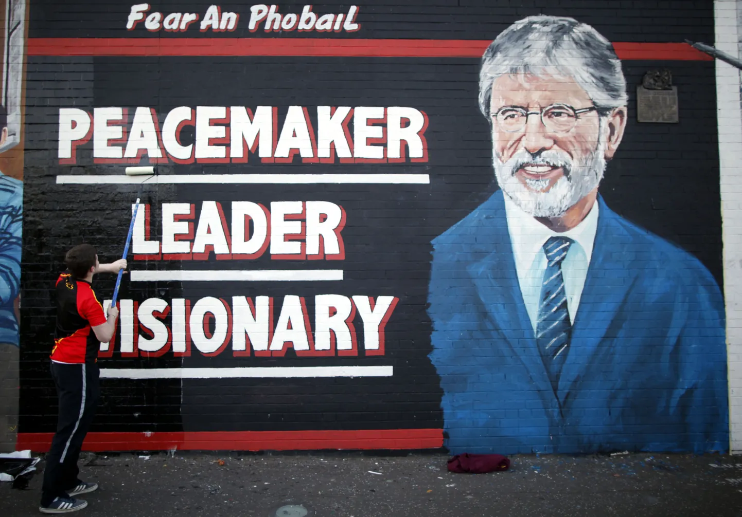 Seinamaaling Gerry Adamsist