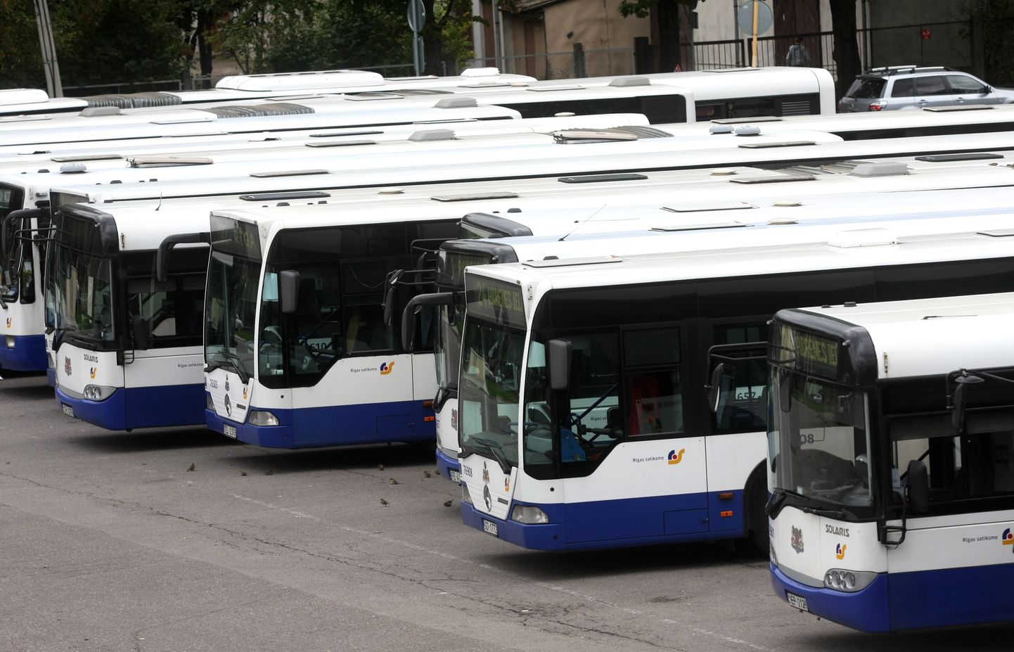 Автобусы предприятия Rīgas satiksme