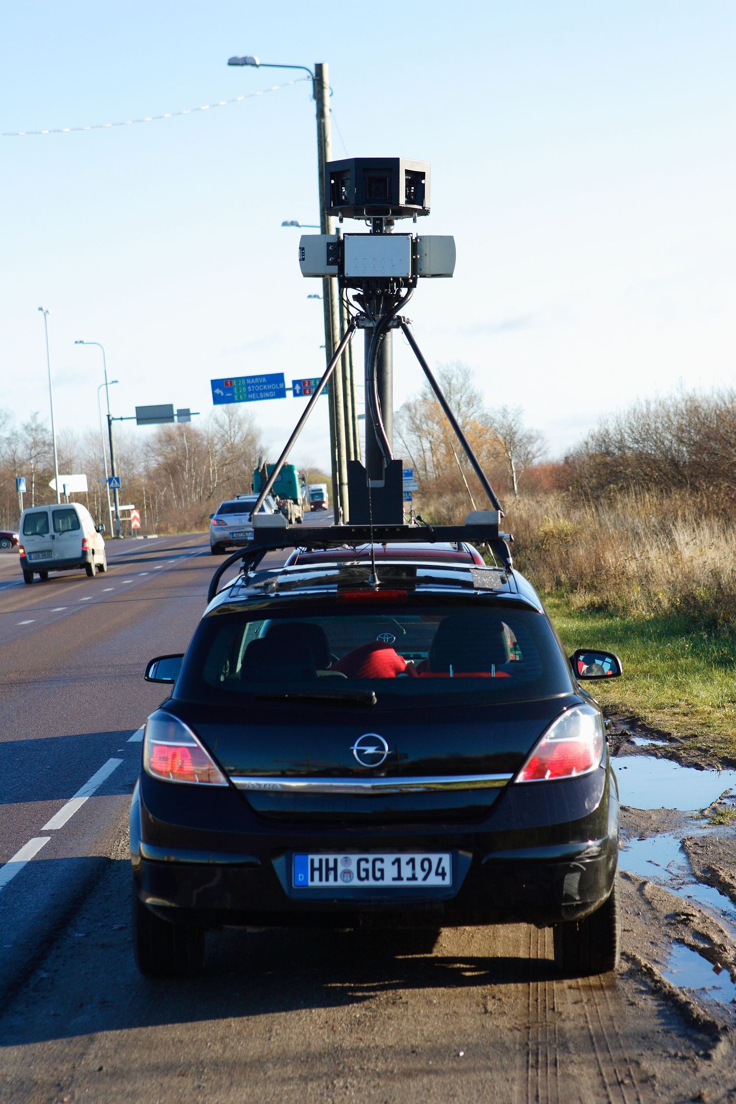 Märgates sellist autot, tasub teada, et sinu pilt jõuab Google Street View kaardile.