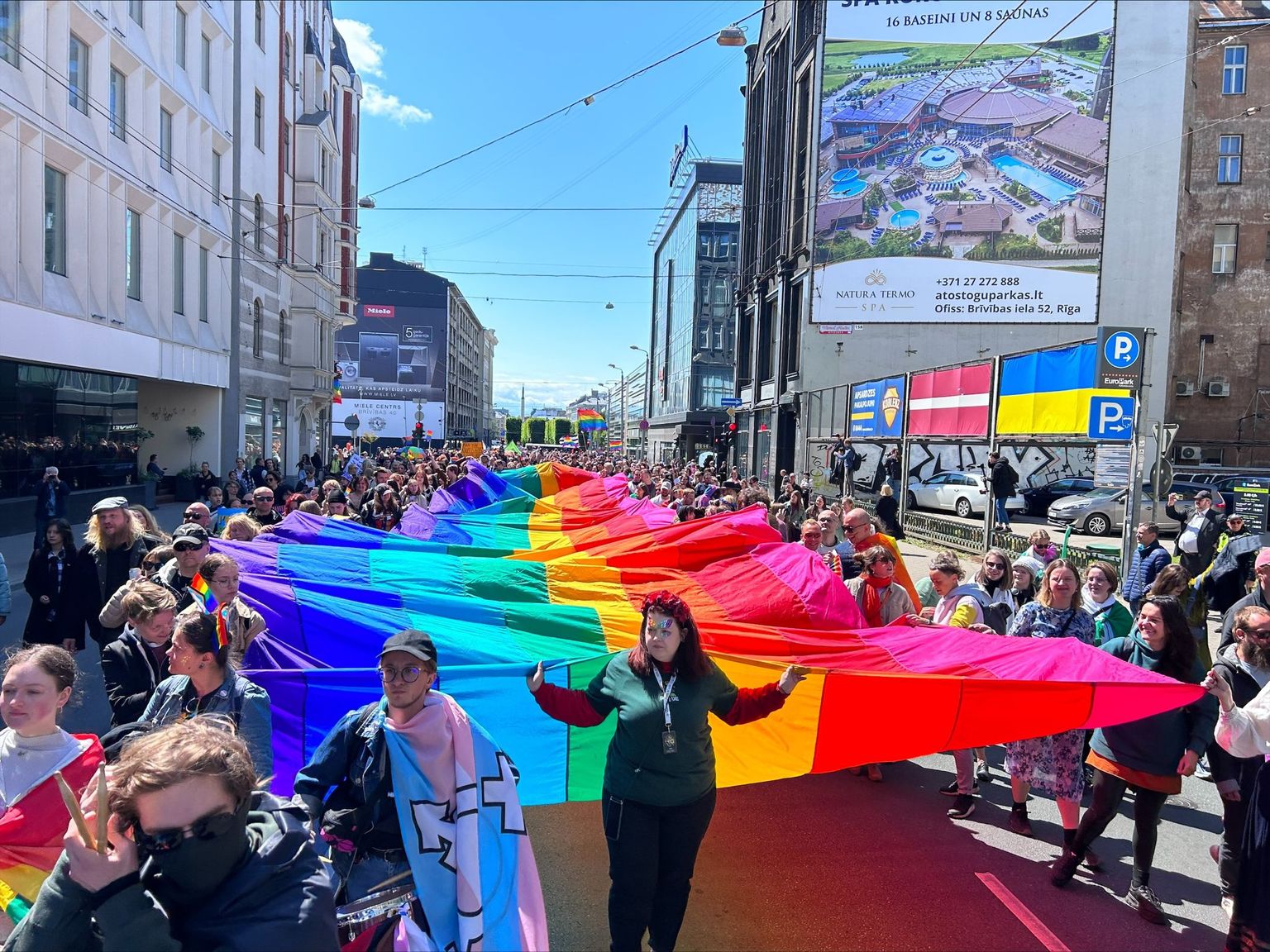 Шествие Riga Pride