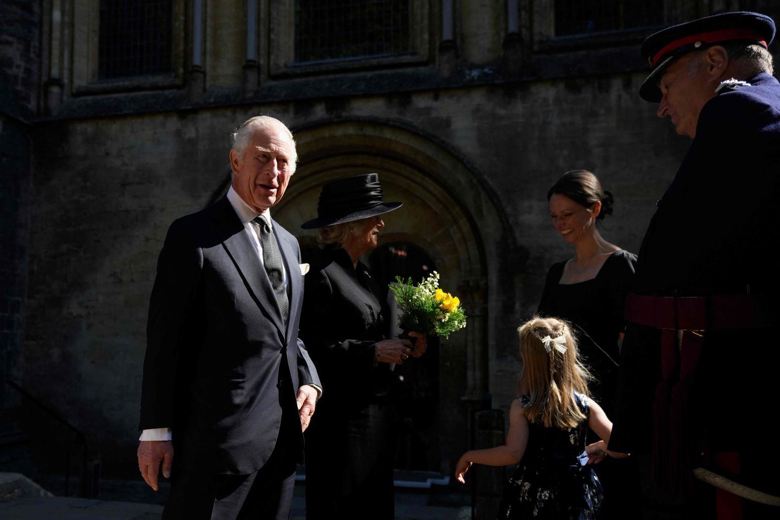 Briti kuningas Charles III ja kuninganna-abikaasa Camilla 16. septembril Walesis Cardiffis