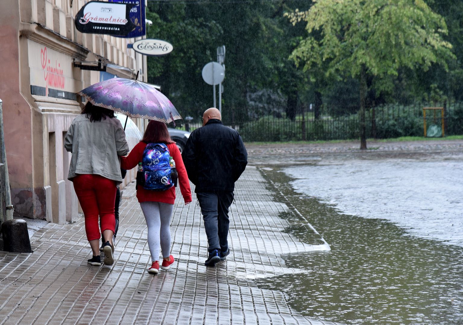 Дожди в Латвии