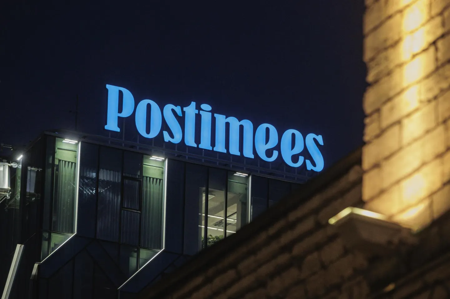 Postimehe toimetus Tallinnas.