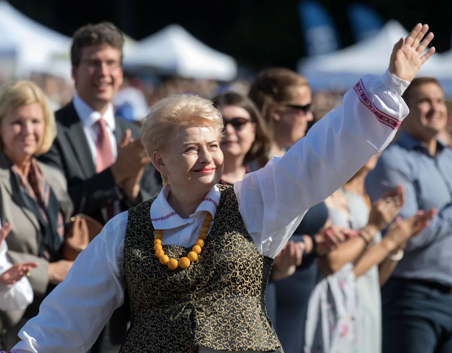 Leedu president Dalia Grybauskaitė.