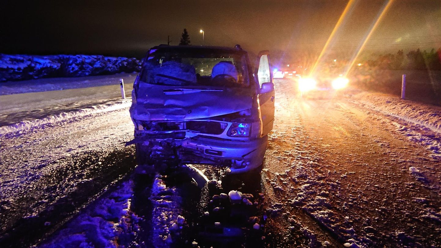 Liiklusõnnetus Rakvere lähistel.
