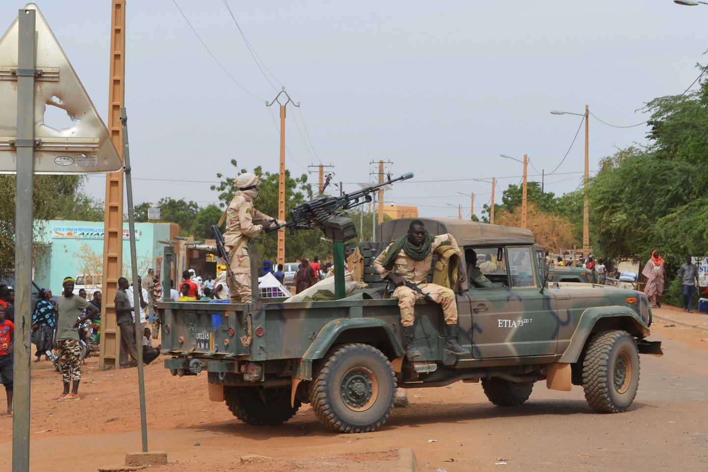 Mali sõdurid Gaos.