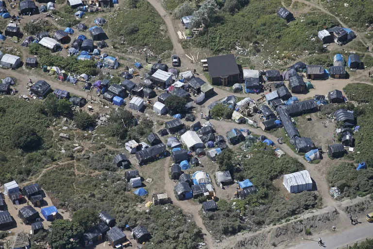 Calais põgenikelaager. Foto: Scanpix