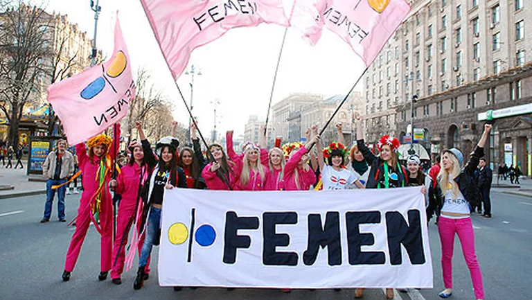 "Femen" protestā 
