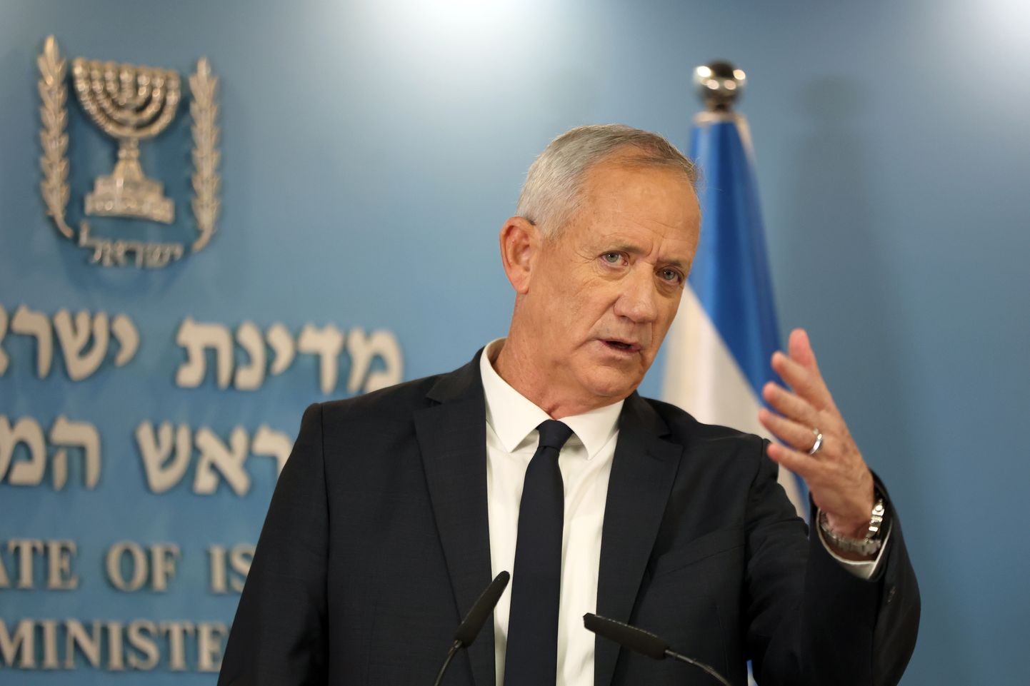 Izraēlas aizsardzības ministrs Benijs Gancs
