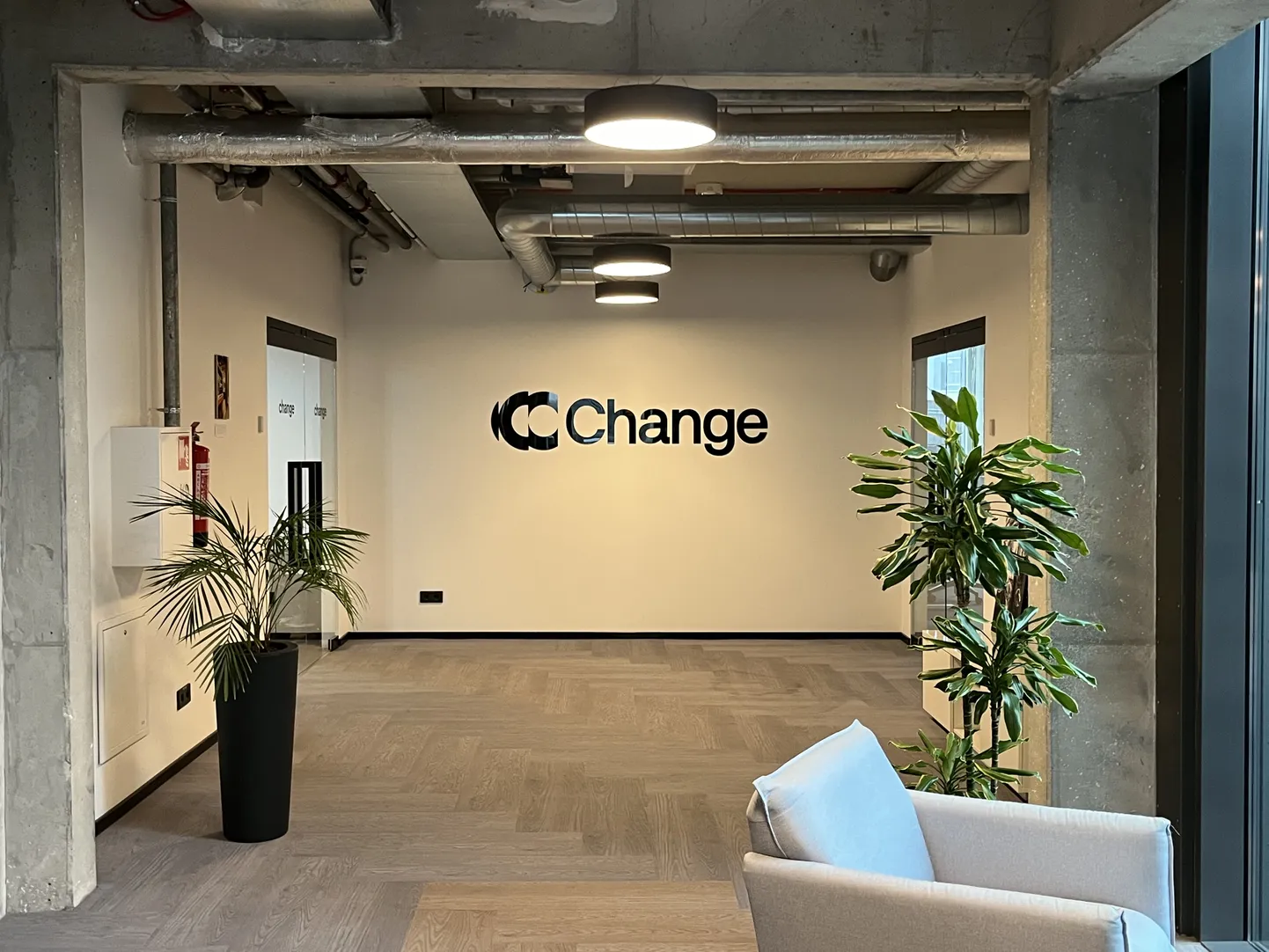 Change Groupi kontor.