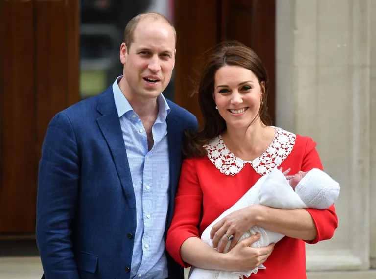 Prints William ja hertsoginna Catherine 23. aprillil oma kolmanda lapse, poeg Louis'ga