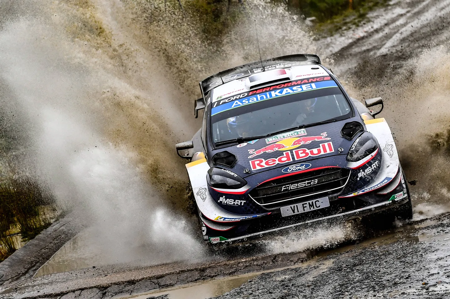 Sebastien Ogier Walesi rallil.