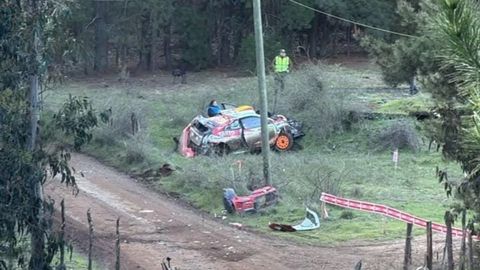VIDEO ⟩ Karm reede Tšiilis: mitu rallimeest viidi avarii järel helikopteriga haiglasse
