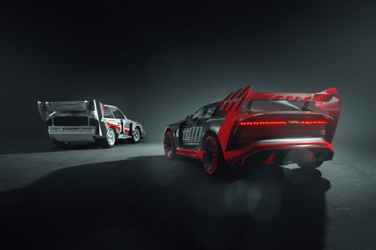 Elektriskais Audi S1 Hooonitron