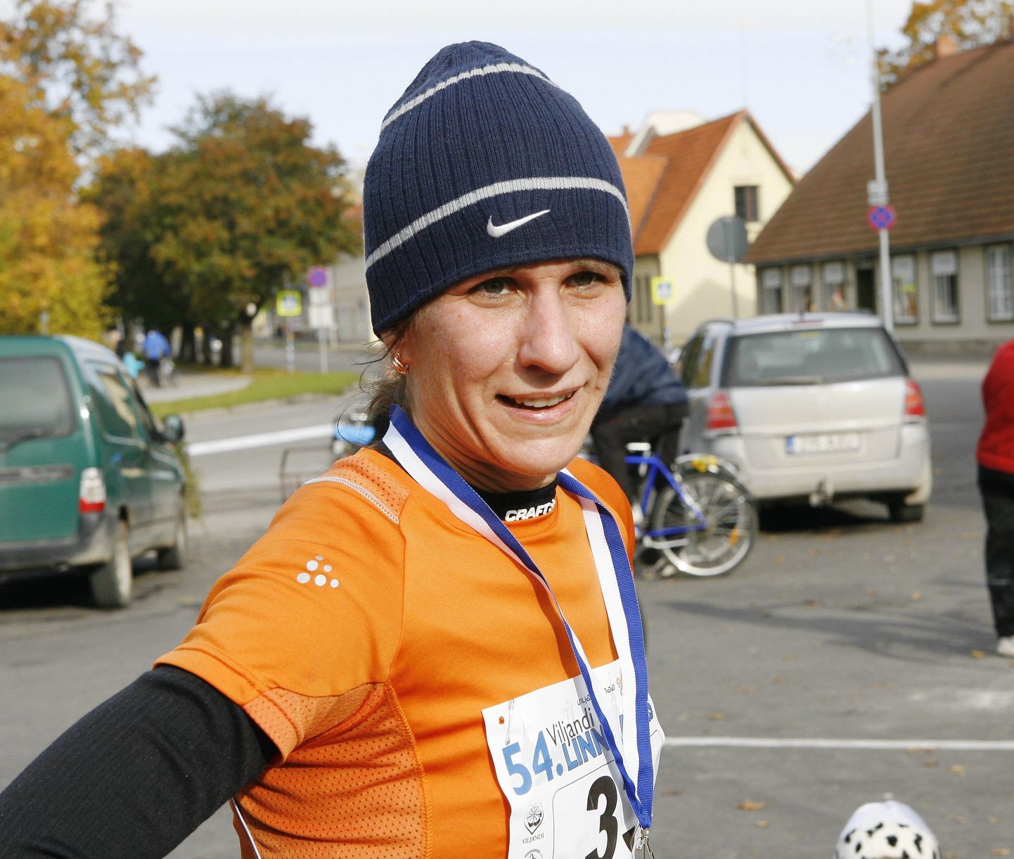Viljandi tänavuseks murdmaajooksu meistriks tuli meestest Jaan Jänes, kiireim naine oli Anneli Lenk (pildil).